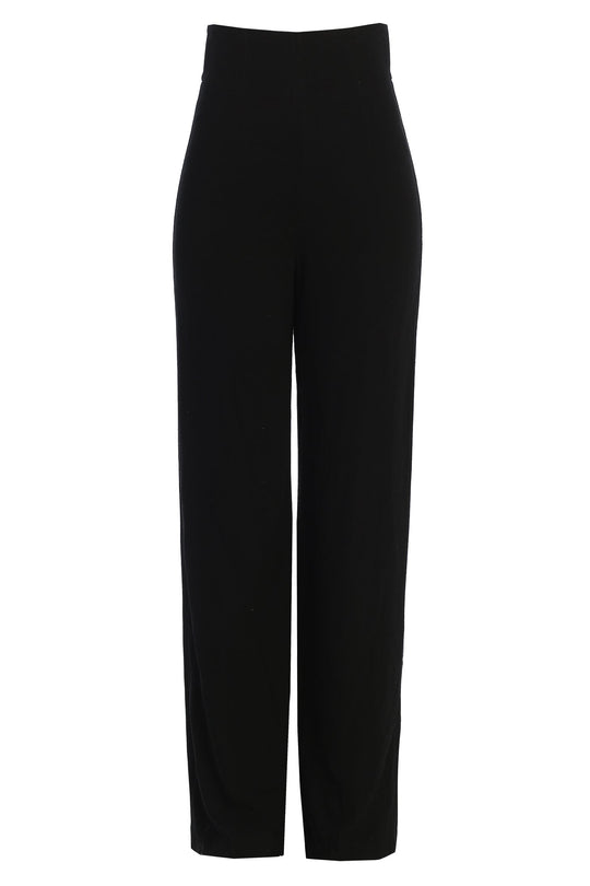 Black Explorer Linen Pants