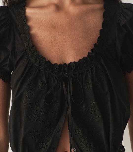 NERA TOP -- BLACK