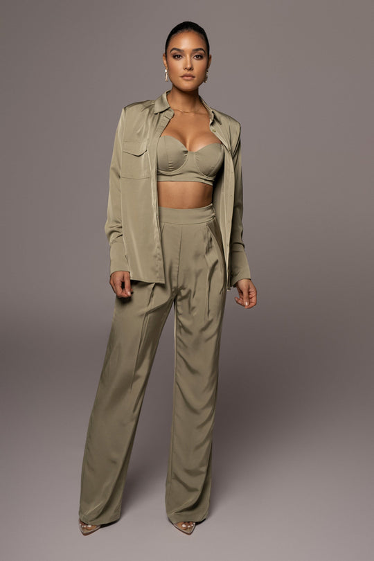 Olive Candice Trousers