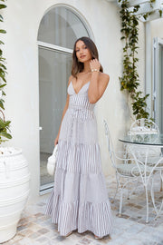Picnic Season Maxi Dress Beige