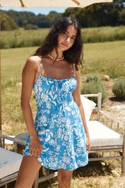 En Route Mini Dress Blue