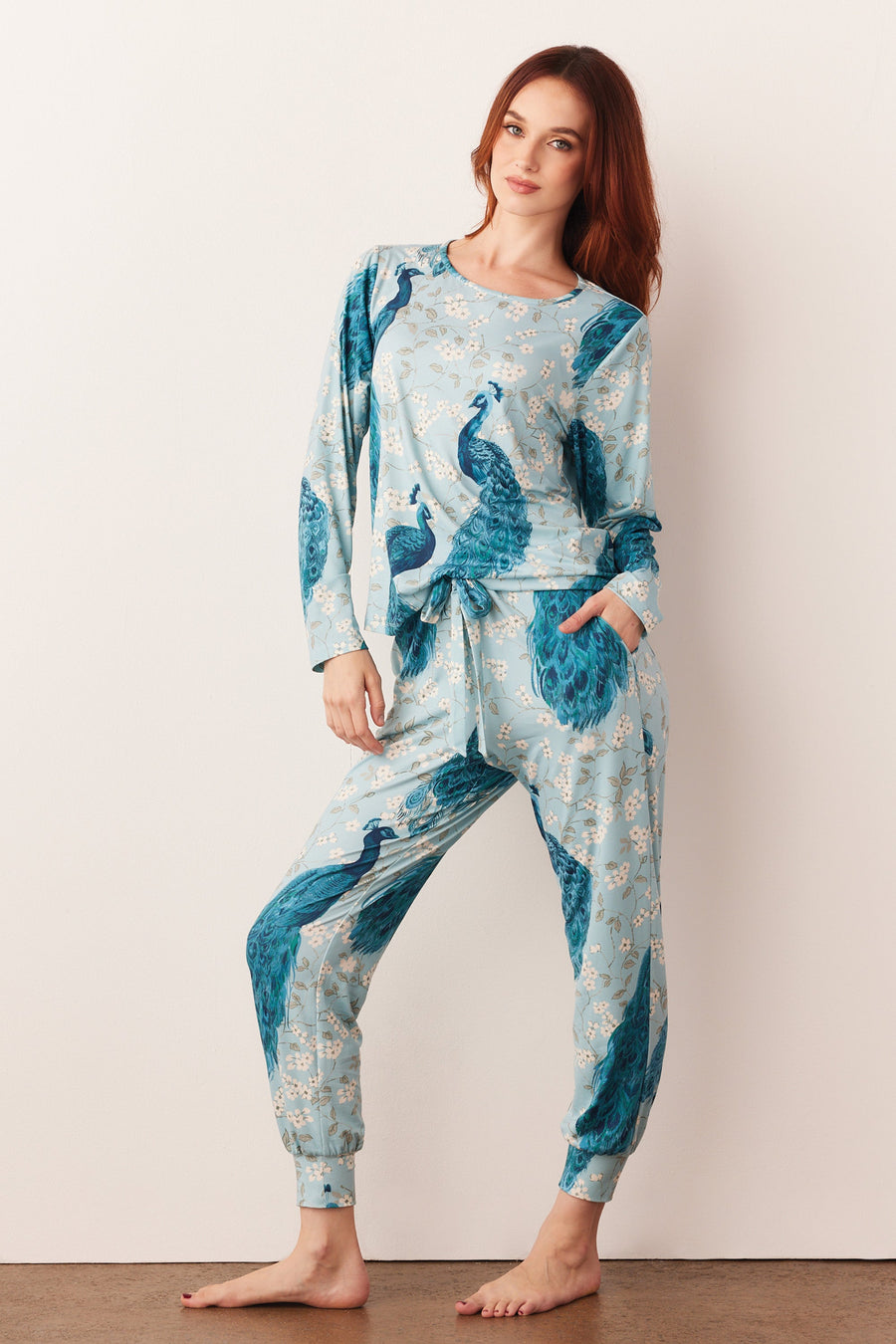 Shari Cloud Jersey PJ Set in Duchess
