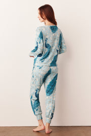 Shari Cloud Jersey PJ Set in Duchess