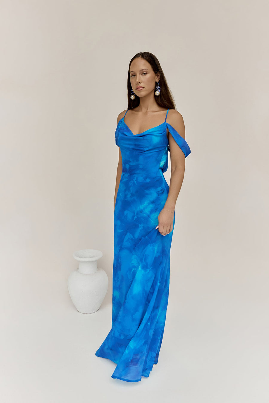 Lavoni Maxi Dress Ramona Blue