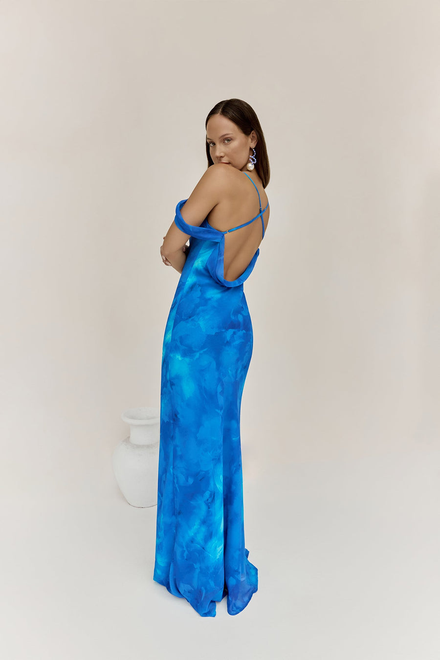 Lavoni Maxi Dress Ramona Blue