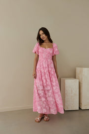 Step By Step Maxi Dress Pink