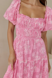 Step By Step Maxi Dress Pink