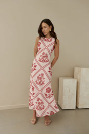 Haute Horizons Maxi Dress Pink