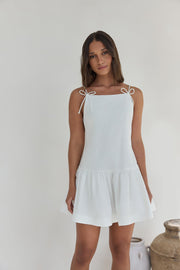 Sweeter Days Mini Dress White