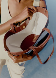 Cyme Mini - Cognac Canvas