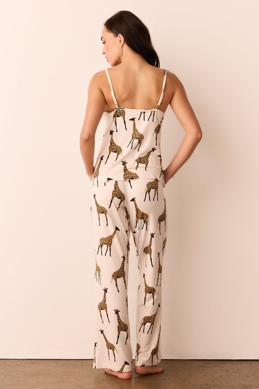 Bree Cloud Jersey PJ Set in Sahara