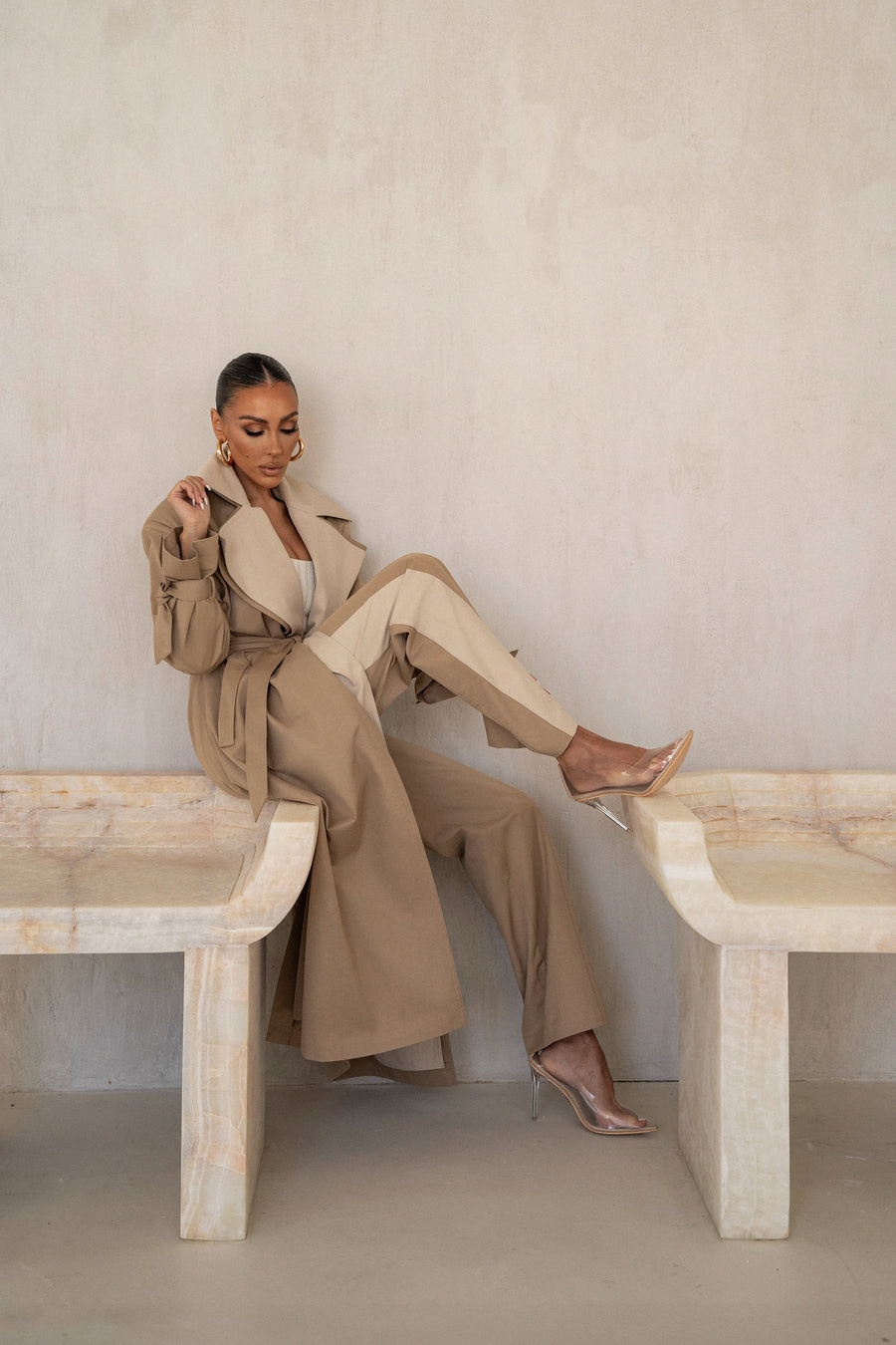 Khaki For The Moment Pants
