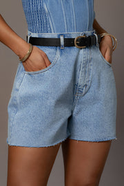 Medium Wash Denim Jourdan Shorts