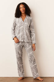Winter Cloud Jersey PJ Set in Whisper