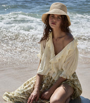 HENRI TOP -- CREME CITRON