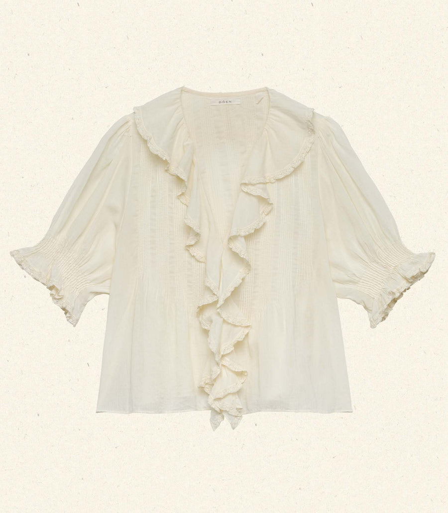 HENRI TOP -- CREME CITRON