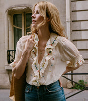HETTIE TOP -- SEA SALT