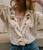 HETTIE TOP -- SEA SALT