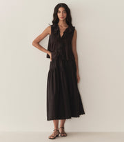 HILDA TOP -- BLACK