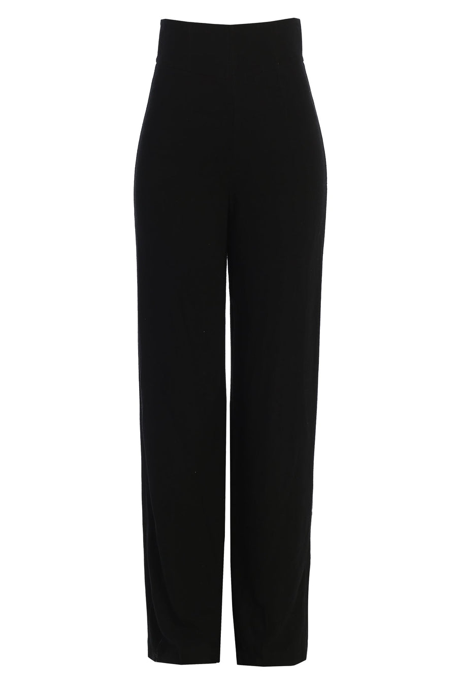 Black Explorer Linen Pants
