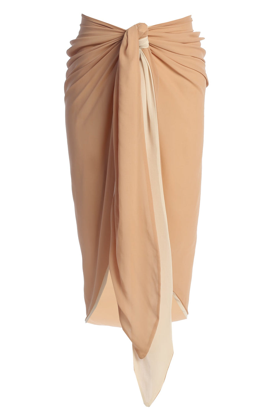 Tan Uncharted Waters Sarong