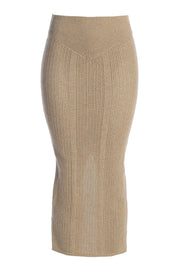 Taupe Jasmina Knit Skirt