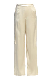 Champagne Deserae Satin Pants