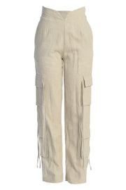 Natural Better Half Linen Utility Pants