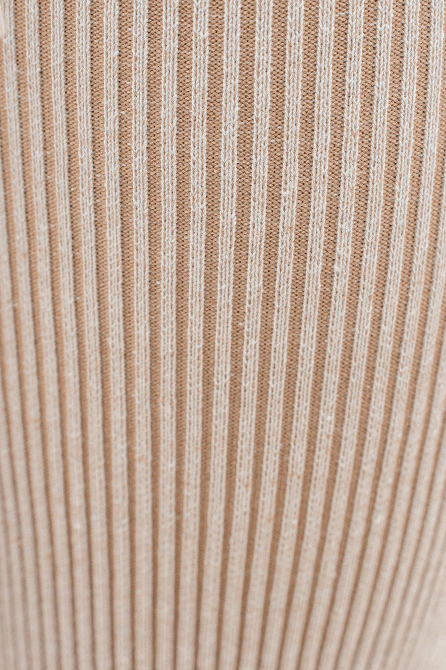 Taupe/White Faya Ribbed Pants