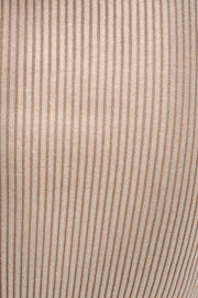 Taupe/White Over The Top Skirt