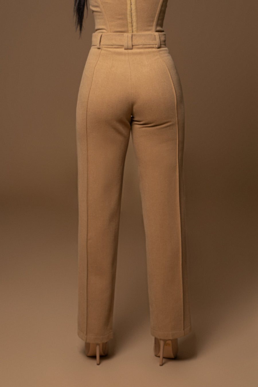 Beige STAY SHARP TROUSER