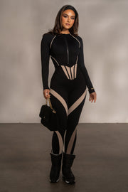 Black Valen High Waisted Leggings