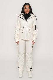 Ivory Snowfall Ski Pants