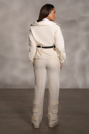 Buttercream Nyah Nylon Utility Pants