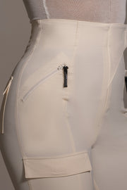 Buttercream Nyah Nylon Utility Pants
