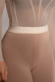 Beige Marlow Leggings