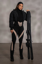 Black Valen High Waisted Leggings