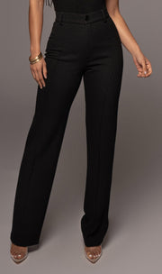 Black Arlette Trousers