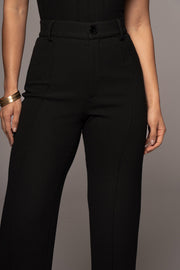 Black Arlette Trousers