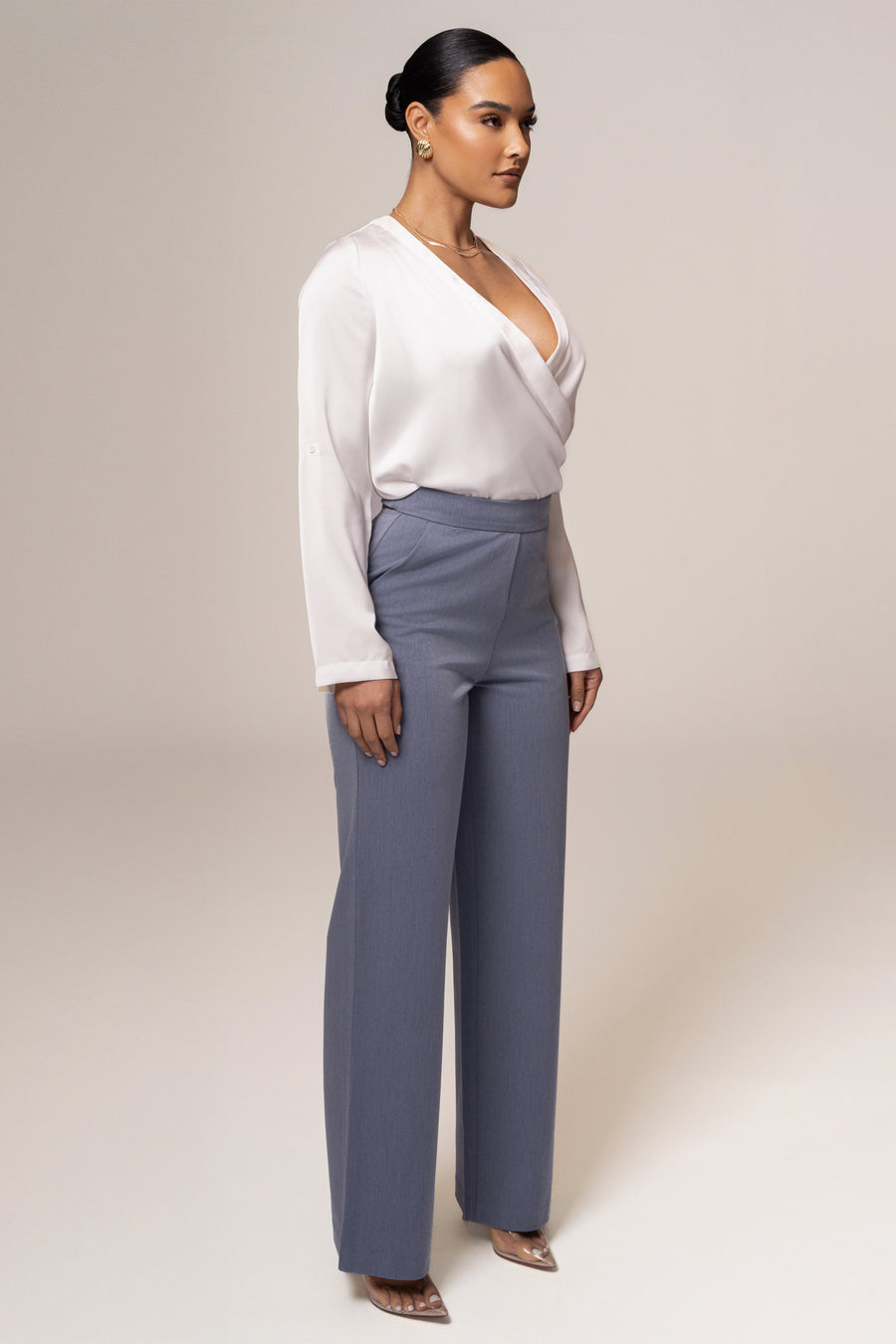Denim Status Belted Pants