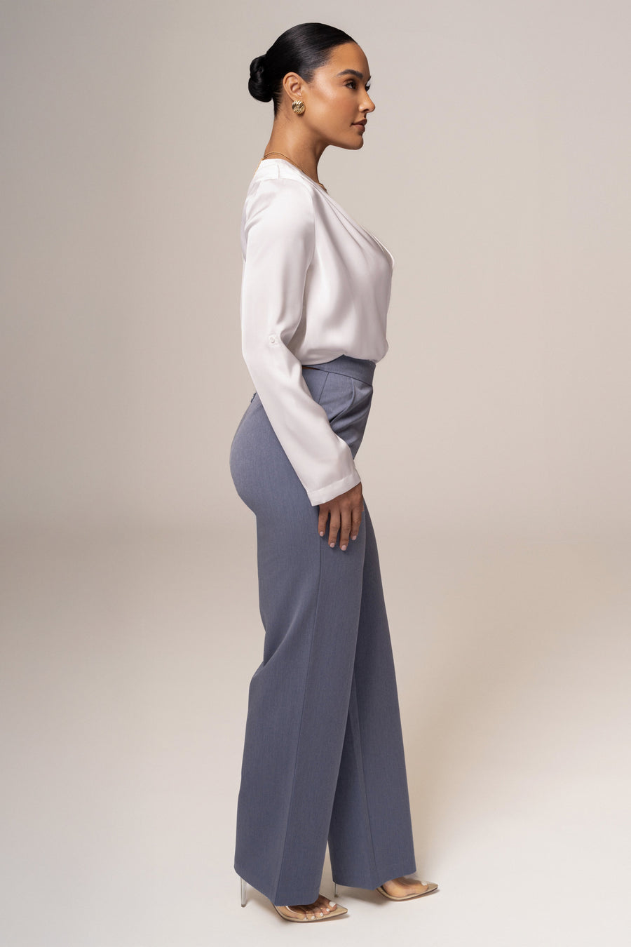 Denim Status Belted Pants