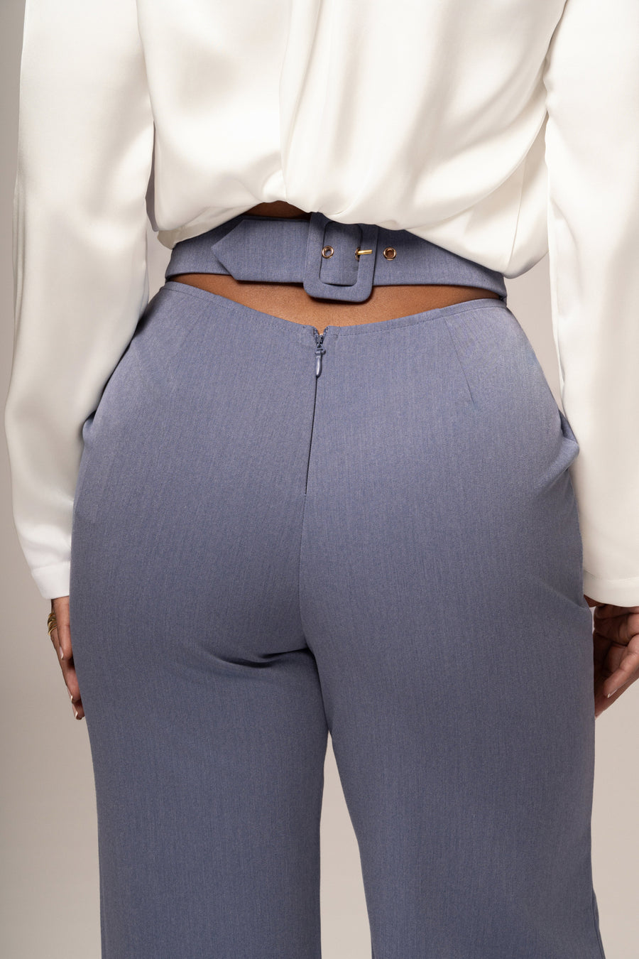 Denim Status Belted Pants