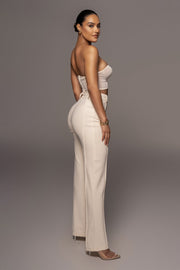 Ivory  Arlette Trousers