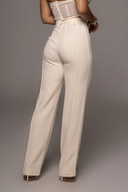 Ivory  Arlette Trousers