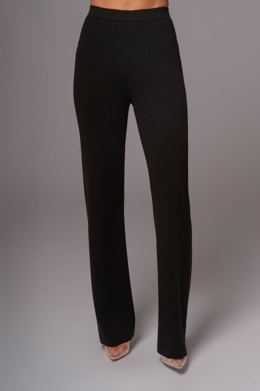 Black Alani Knit Pants