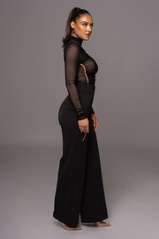 Black Novena Woven Pants