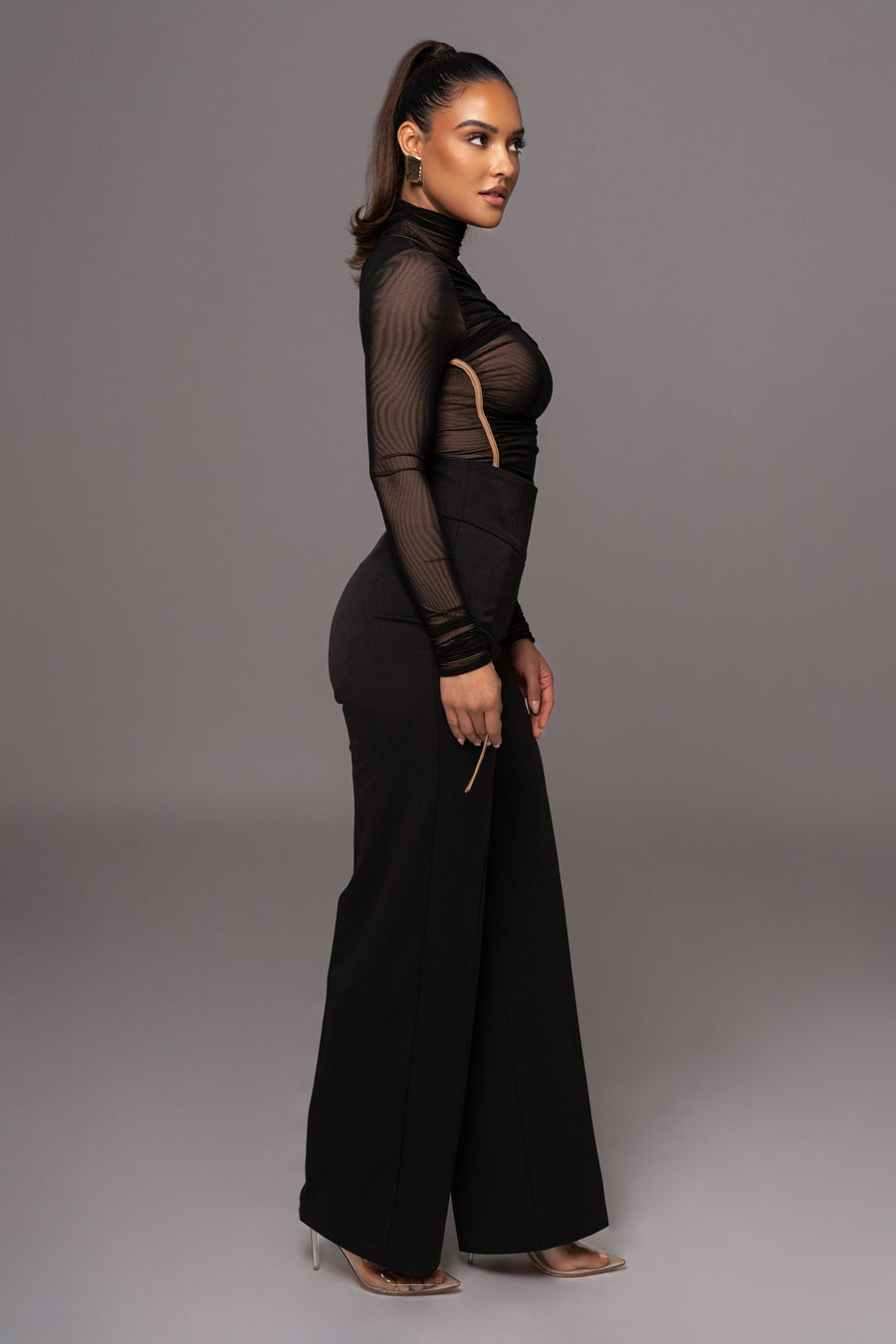 Black Novena Woven Pants