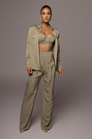 Olive Candice Trousers