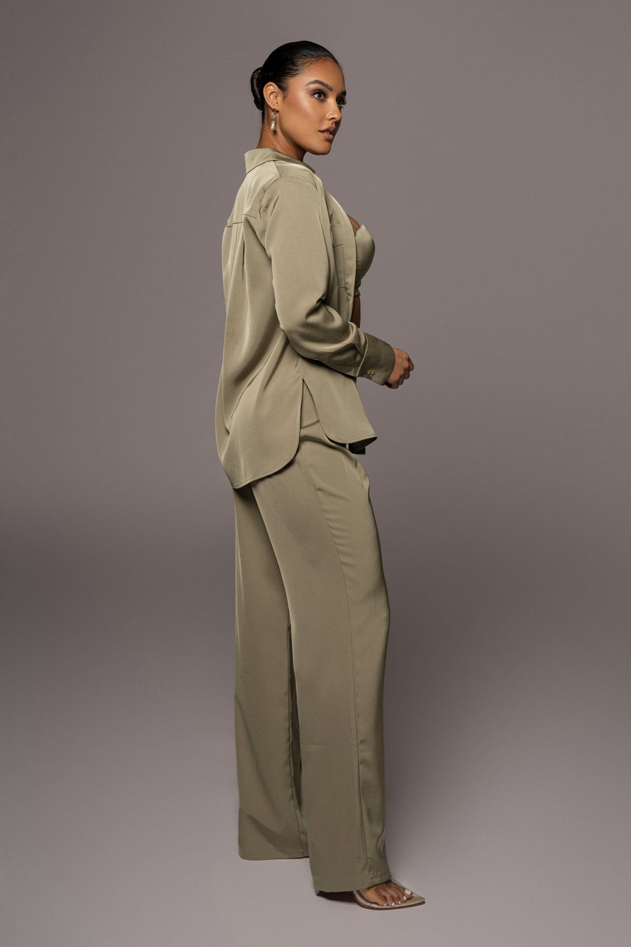 Olive Candice Trousers