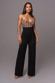Black Novena Woven Pants